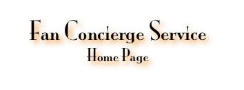 Fan Concierge Service Home Page